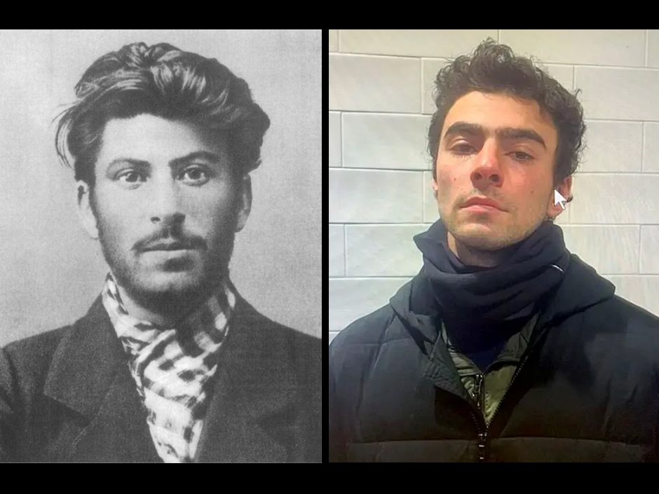 Did Luigi Mangione dethrone Stalin for sexiest mugshot of all time? 

#LuigiMangioni #LuigiMangione