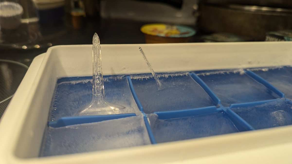 Josh Mull ππ·πππ #SaveTheOA β οΈπ«π¬ #YCFM ποΈ (@xedobandito) on Twitter photo Can anyone tell me how my ice cubes froze like this? It happened once before and it bugs me out because I can't figure out how it's possible.
#science #question #helpmeunderstand
<a href="/PopSci/">Popular Science</a> <a href="/askascientist/">Ask a Scientist</a> <a href="/aas_askasci/">Ask a Scientist Series</a> <a href="/_askascientist/">Ask a Scientist Podcast!</a> Can anyone tell me how my ice cubes froze like this? It happened once before and it bugs me out because I can't figure out how it's possible.
#science #question #helpmeunderstand
<a href="/PopSci/">Popular Science</a> <a href="/askascientist/">Ask a Scientist</a> <a href="/aas_askasci/">Ask a Scientist Series</a> <a href="/_askascientist/">Ask a Scientist Podcast!</a>