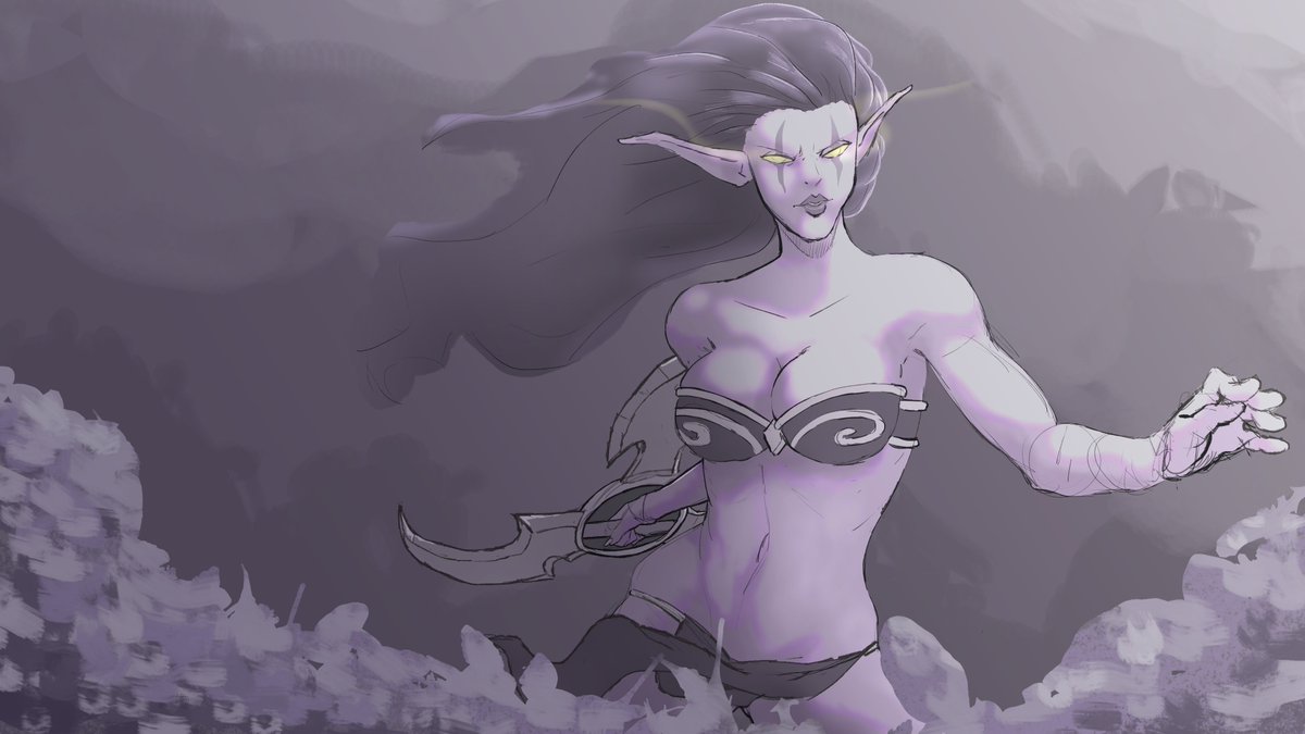 Gusag12's tweet photo. Sketch de una Elfa de la Noche

#draw #warcraftart #nightelf https://t.co/THrJSn5sSk