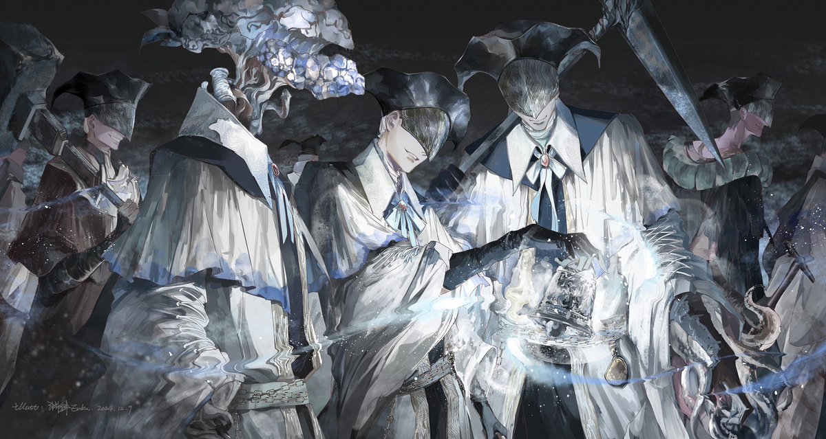 YuanEnku's tweet photo. 一些圣歌团衣服乱搭rkgk
#Bloodborne https://t.co/nbst1THCWB