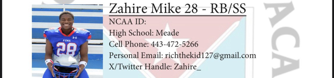 Fork Union Military Academy Post Grad Football (@fumapgfootball) on Twitter photo โAll Cadets, past and present โฆ FUMA men are we.โ
<a href="/Zahire_/">zahire mike</a>
hudl.com/profile/144774โฆ
#BodyMindSpirit
#GrindNowShineLater
#GoFUMA โAll Cadets, past and present โฆ FUMA men are we.โ
<a href="/Zahire_/">zahire mike</a>
hudl.com/profile/144774โฆ
#BodyMindSpirit
#GrindNowShineLater
#GoFUMA