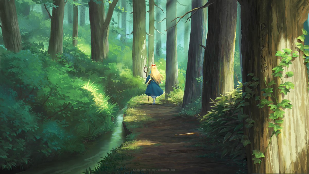 Study 

#anime #animebackground #fanart #background #dungeonmeshi #Marcille #ghibli #ghiblibackground