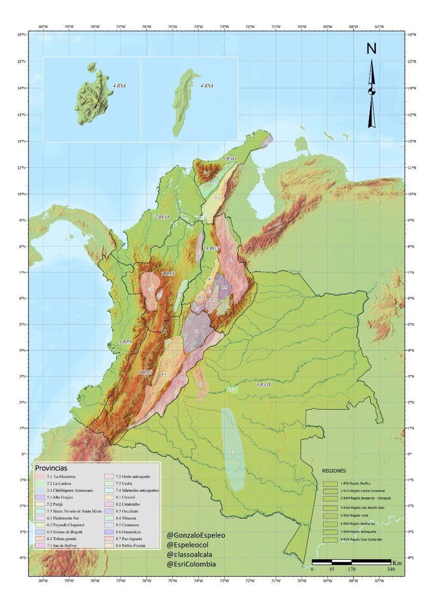 classoalcala's tweet photo. Colombia país cavernícola: contamos con más de 850 cuevas registradas y seguimos trabajando en el Catastro Nacional @espeleocol. Desde isla San Andres hasta la Amazonia…Resultados en 2025 📕 Biodiversidad cavernícola de Colombia. @U_ElBosque @inst_humboldt https://t.co/deMItxAtKH