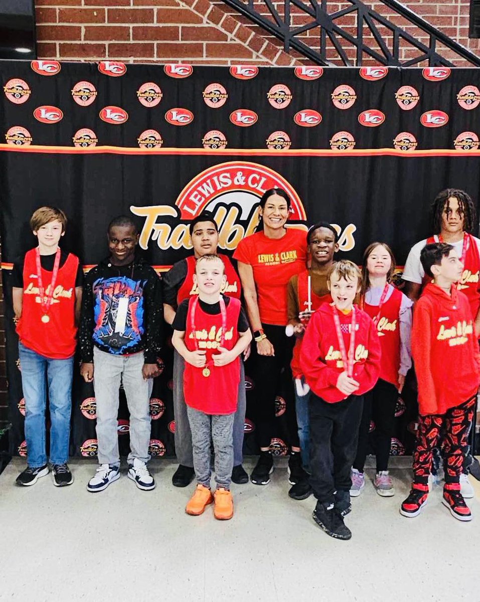 LCtrailblazers's tweet photo. Big news! 📣 LCMS now has its very own Unified Special Olympics team! These amazing Trailblazers, led by Coach Johnson and Coach Lueckenhoff, competed together at the Special Olympics Bowling Tournament in Columbia. We couldn’t be prouder of our athletes!🎳#LContheRISE https://t.co/u0fRTlqaOi