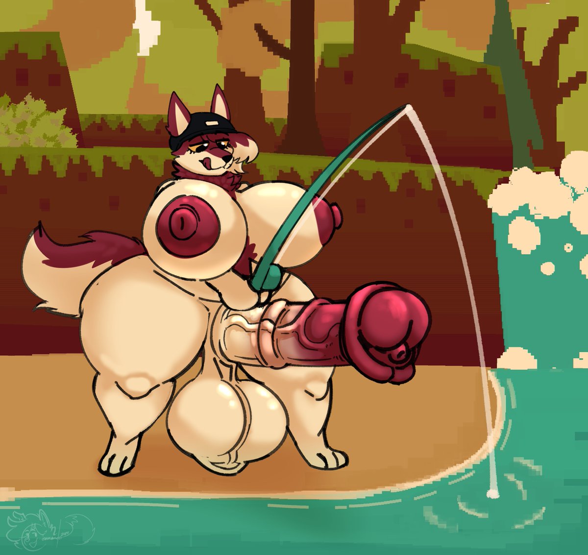 Updated webfishing thrills on e621 and more