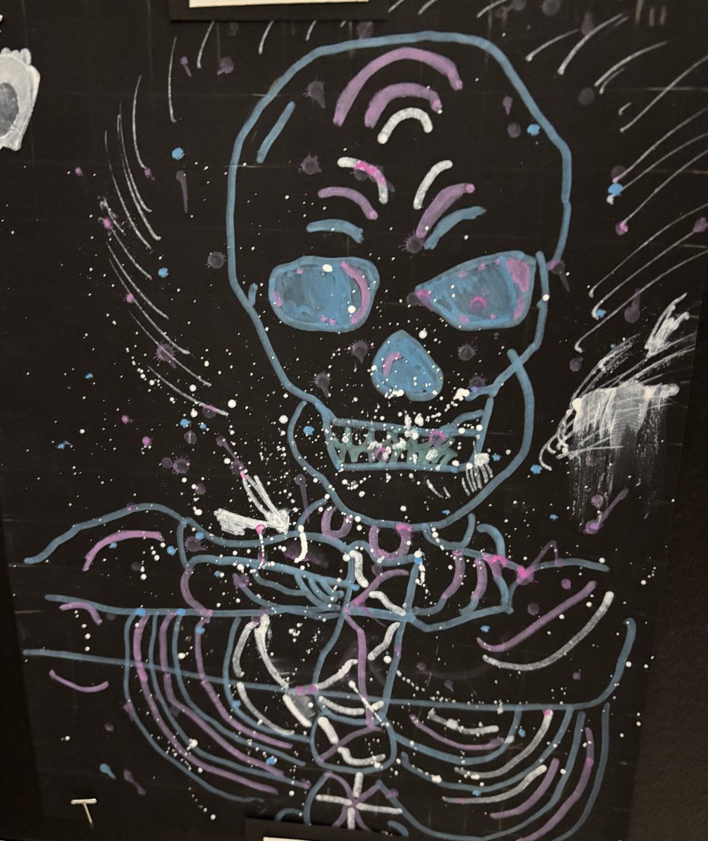 SMShawks's tweet photo. Some GREAT artwork at the Winter Art Show by our students! #BlackhawkPRIDE https://t.co/wkEJuXMSHZ