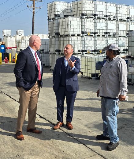norfoxchem's tweet photo. Norman Fox is dedicated to fostering positive relationships with community leaders and agencies. We want to thank Congressman-Elect @gilcisnerosca for visiting our City of Industry office, touring our facility, and learning more about our social responsibility efforts. https://t.co/Qz5qJ3CxKh