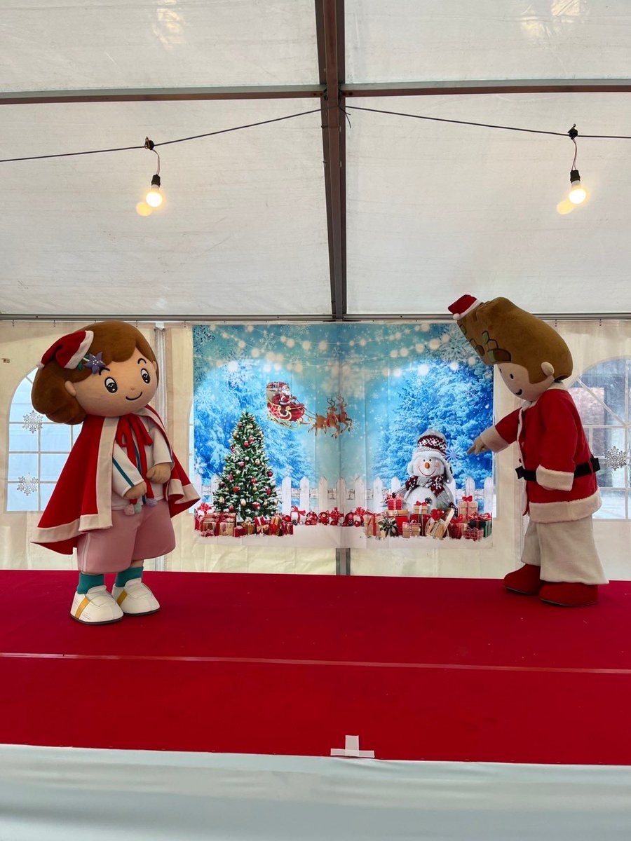 ＠イオンモール大牟田#ジャー坊ふぁん2デー 
＠大野城市役所#大野城クリスマスマーケット 

楽しかったじょー🤩✨
クリスマス🎄シーズン到来🌊✨
みんな、楽しいクリスマス🎄🤶をー✨
寒くなって来たから、
みんな暖かくしてじょー💓

#大野ジョー
#まどかちゃん
#ジャー坊
#もりあげたいがーはお休み