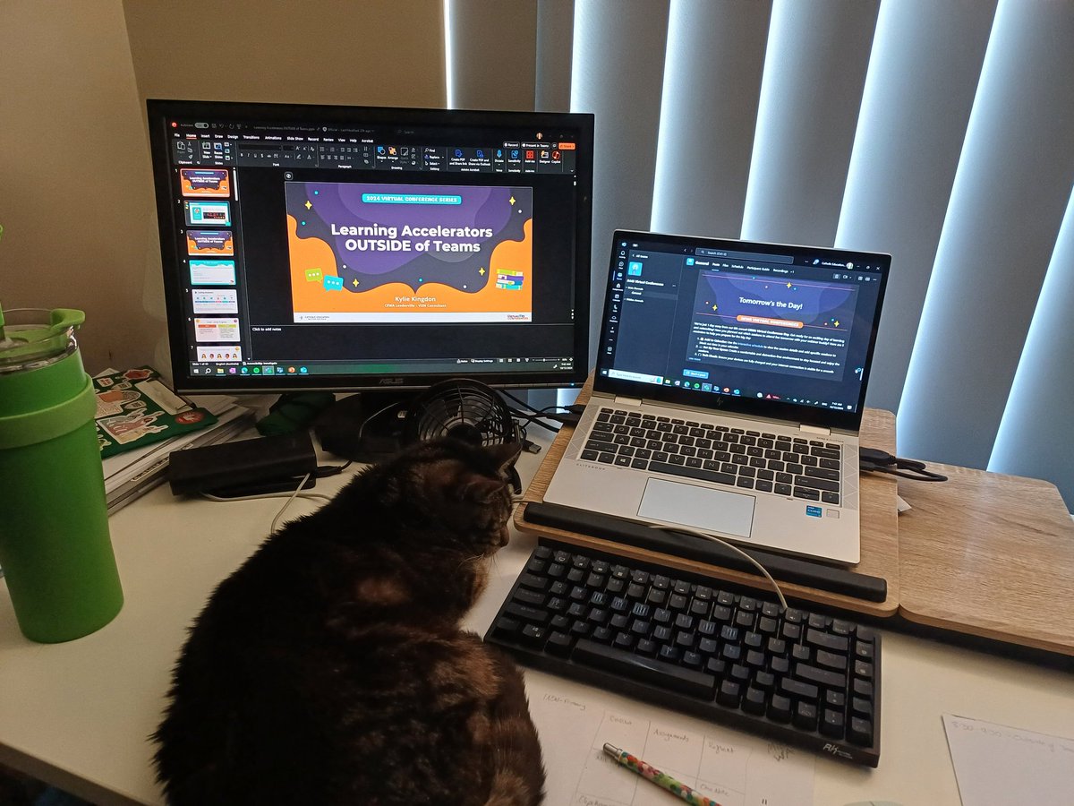 MrsKK8's tweet image. Raz is ready for the @CatholicEdWA #VirtualConference today. Are you?

Join Raz and I as we talk about #LearningAccelerators you can access outside of @MicrosoftTeams. 

8.30am AWST via the Virtual Conference Team (details in comments).
#MIEExpert @MSEduANZ