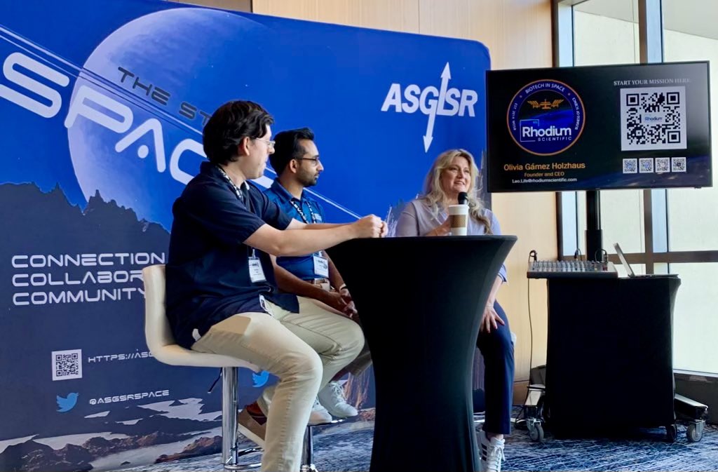 Chirayu Patel, PhD (@chirayuphd) on Twitter photo Another great <a href="/ASGSRSpace/">ASGSR</a> meeting in the books. I got to deliver 2 technical talks and a poster highlighting work from <a href="/NASA/">NASA</a> HRP, <a href="/BCMSpaceHealth/">Translational Research Institute for Space Health</a>, and <a href="/JeffWilleyLab/">Jeff Willey</a>. I chaired 4 sessions and got to speak with the founder and CEO of <a href="/RhScientific/">Rhodium Scientific</a>, <a href="/52_Olivia/">@52_Olivia</a>. Another great <a href="/ASGSRSpace/">ASGSR</a> meeting in the books. I got to deliver 2 technical talks and a poster highlighting work from <a href="/NASA/">NASA</a> HRP, <a href="/BCMSpaceHealth/">Translational Research Institute for Space Health</a>, and <a href="/JeffWilleyLab/">Jeff Willey</a>. I chaired 4 sessions and got to speak with the founder and CEO of <a href="/RhScientific/">Rhodium Scientific</a>, <a href="/52_Olivia/">@52_Olivia</a>.