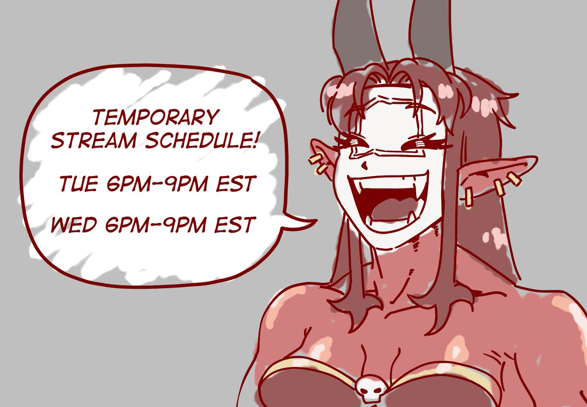 ive been super depresso lately but im doing my best to get back into the swing of things.
temp stream schedule:
✏TUES 6pm-9pm EST
✏WED 6pm-9pm EST
happening at piczel.tv/watch/meekbot
i'll try to keep you informed of any changes! thanks for understanding❤❤