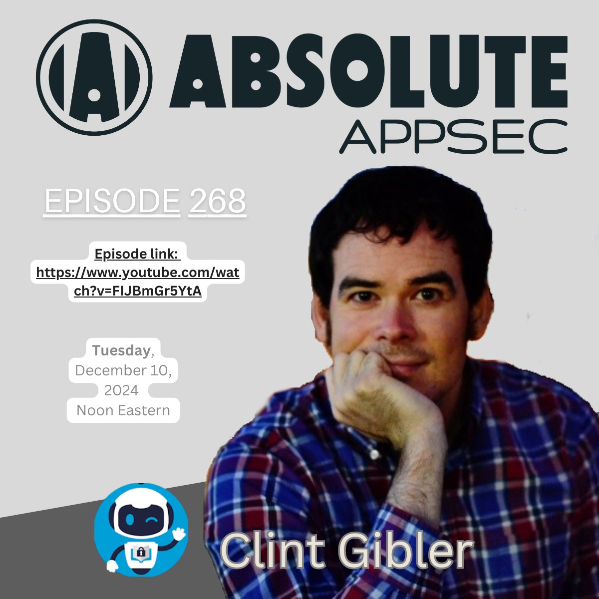 Absolute AppSec (@absoluteappsec) on Twitter photo Hey everyone! Be sure to catch up with us tomorrow for a special Absolute AppSec episode with <a href="/clintgibler/">Clint Gibler</a> from <a href="/tldrsec/">TL;DR Sec</a> and <a href="/semgrep/">Semgrep</a>. Clint joins <a href="/sethlaw/">SeThLaW (l4wke)</a> and <a href="/cktricky/">Ken Johnson</a> at 12 Noon Eastern on our YouTube channel. Hey everyone! Be sure to catch up with us tomorrow for a special Absolute AppSec episode with <a href="/clintgibler/">Clint Gibler</a> from <a href="/tldrsec/">TL;DR Sec</a> and <a href="/semgrep/">Semgrep</a>. Clint joins <a href="/sethlaw/">SeThLaW (l4wke)</a> and <a href="/cktricky/">Ken Johnson</a> at 12 Noon Eastern on our YouTube channel.