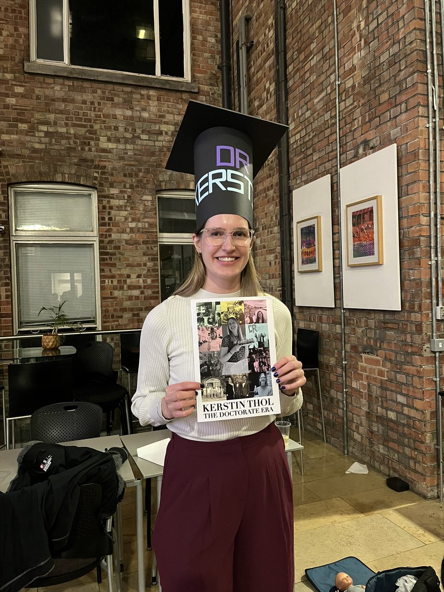 KerstinThol's tweet image. It’s been a long time coming…#PhDone