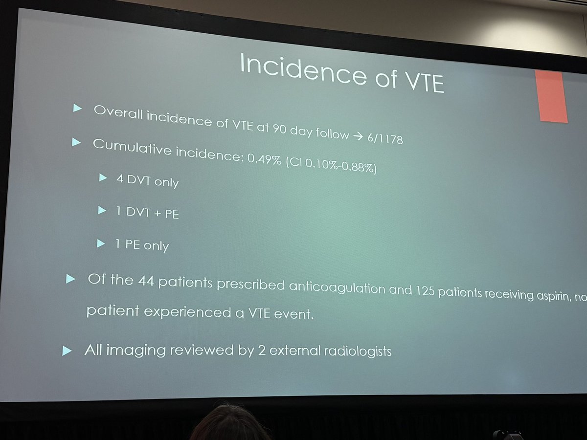 emmamgroarke's tweet photo. Congrats to @MedicineAtUL Denis O’Keeffe for presenting the result of the 🇮🇪ish collaborative TILLIRI study - looking at #VTE prophylaxis in lower limb injuries. @ASH_hematology #ASH24 @fniainle @oconnn04 @nontheistMike https://t.co/56yO4roCr2