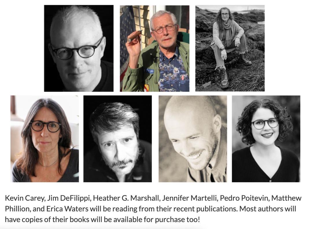 SalemLitFest (@salemlitfest) on Twitter photo Wednesday! Lit Fest alums @kevincarey127 <a href="/jimdefilippi/">Jim DeFilippi</a> Jennifer Martelli <a href="/mattphillion/">Matthew Phillion</a> Erica Waters + Heather G. Marshall and <a href="/poitevin/">Pedro Poitevin</a> come to Lit Fest organizer @salemathenaeum to offer a sampling of their work! Details at salemathenaeum.net Wednesday! Lit Fest alums @kevincarey127 <a href="/jimdefilippi/">Jim DeFilippi</a> Jennifer Martelli <a href="/mattphillion/">Matthew Phillion</a> Erica Waters + Heather G. Marshall and <a href="/poitevin/">Pedro Poitevin</a> come to Lit Fest organizer @salemathenaeum to offer a sampling of their work! Details at salemathenaeum.net