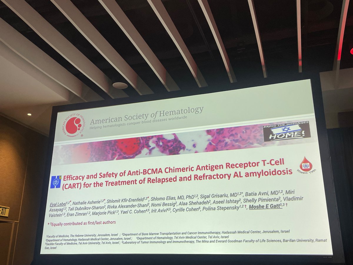 vhugo8762's tweet photo. BCMA CART for AL Amyloidosis! #ash24 https://t.co/2d09fPNHdG