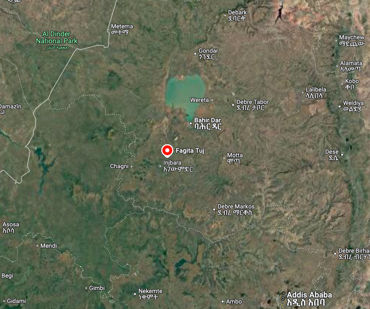AmharaWarUpdate's tweet photo. ⚡️UPDATE - On December 7th, a regime drone strike in Fagita Kebele, Fagita-Lekoma Woreda, killed 2 civilians (teenagers) who were guarding their cattle. The airstrike also led to the death of two cattle.
📍Awi Zone, Amhara Region, Ethiopia https://t.co/NhXUjW51c2