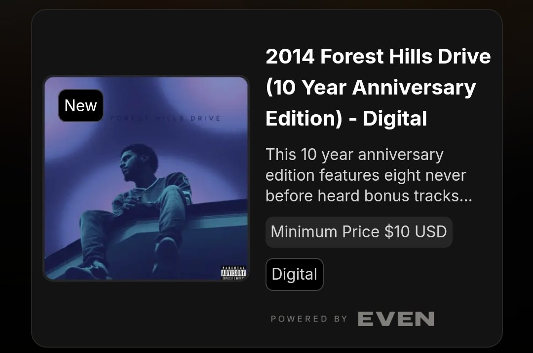 LaRussellGC's tweet photo. J. COLE JUST DROPPED A PAY WHAT YOU WANT ALBUM ON EVEN!!!!!

IT'S DIFFERENT!! 🙏🏾

Man, shoutout the incredible team over @even_biz and my dawg @magisformagic!!! Who would have thought convos we had from a bedroom in my momma crib would one day become this!!!? WE DID!!! 😂😂😂. Incredible. Thank you @realcoleworld for embracing something so special that we believed would be the change the industry needed! I released the very first project on EVEN in October of 2022. Here we are 2 years later. What a journey 🫂. We're cemented in history. A lot of people worked really hard for this to even be a possibility 🙏🏾.