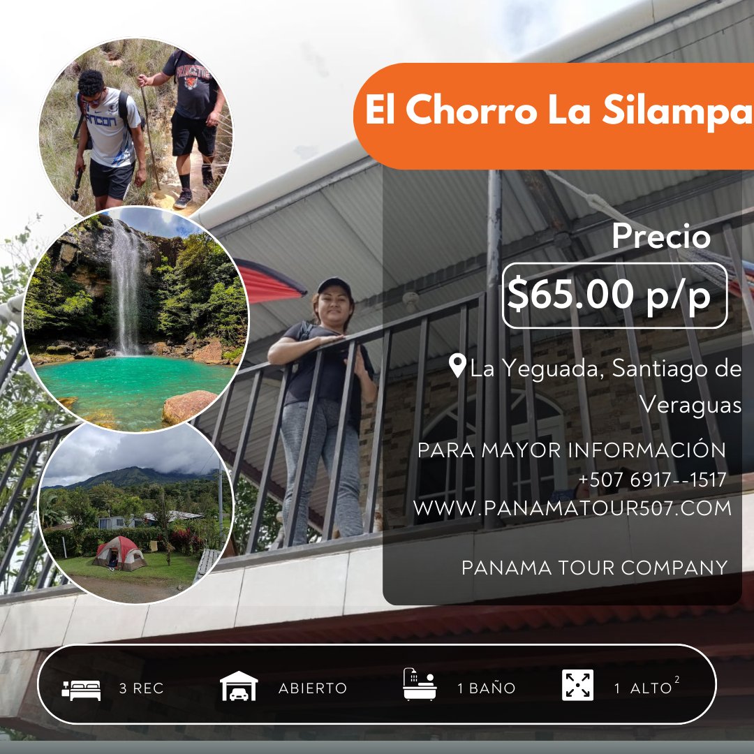 PanamaToursPTY's tweet photo. 🌿 Viaja con Panamá Tour Company por $65.

✅ Transporte, seguro y guías expertos.
📅 Salida: 10 de diciembre
📞 6917-1517 | 🌐 https://t.co/SRtXf66DUw https://t.co/GLPYIkcVwC
