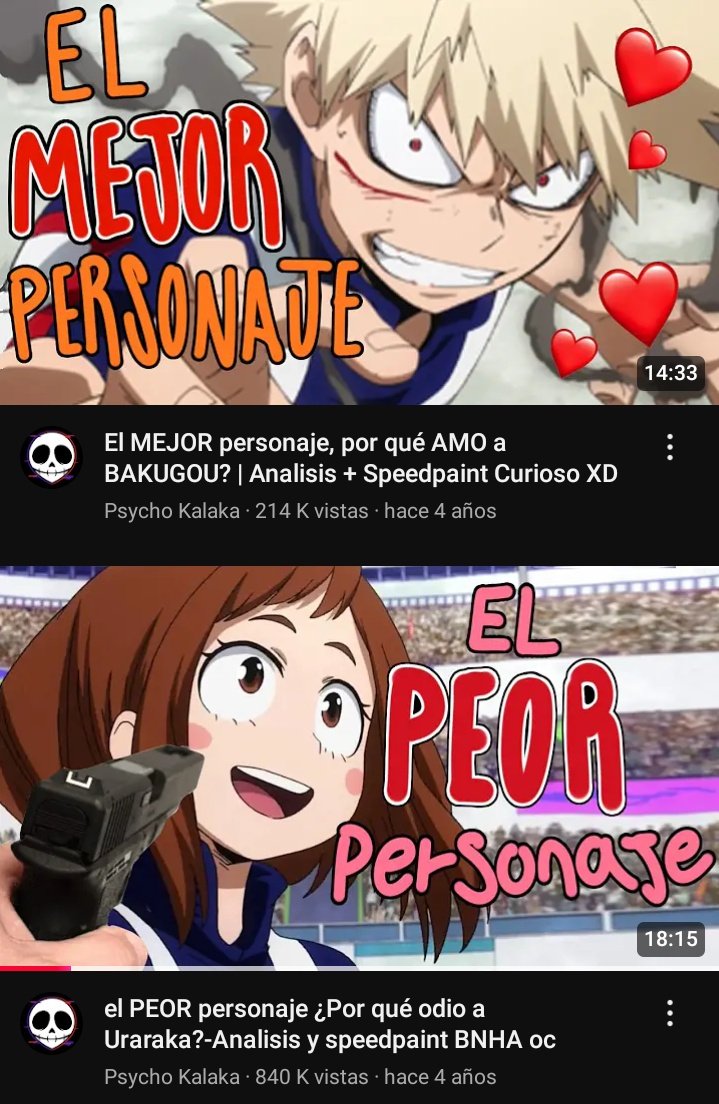 Jamás olvidar que Psycho Kalaka, así la misma tipa que se puso a lloriquear en un cine después de ver una película que no tiene nada que ver con Bakugo por Bakugo XDDDD dijo esto XDDddDdDd
