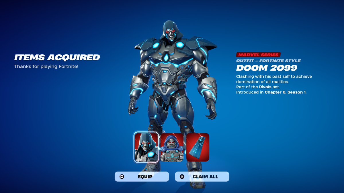 FortniteFNLK's tweet photo. Fortnite Doom 2099 Skin Giveaway

To Enter: 
❤️♻️ LIKE &amp; RETWEET
📲 FOLLOW @FortniteFNLK @braniyt 
🛑 SUBSCRIBE https://t.co/0sQIWlvoWt
🎙️JOIN DISCORD https://t.co/WdRCsdV8FY
✅ COMMENT “DONE”

USE CODE ‘FNLK’ #ad https://t.co/442Om0OJXu