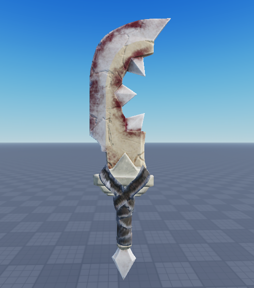 designbykhidd's tweet photo. Bone Blade.....
     >>> practice model

#roblox #RobloxDev #3dmodeling #portfolio #RobloxDevs #3Dmodel https://t.co/MU9DXyOwai