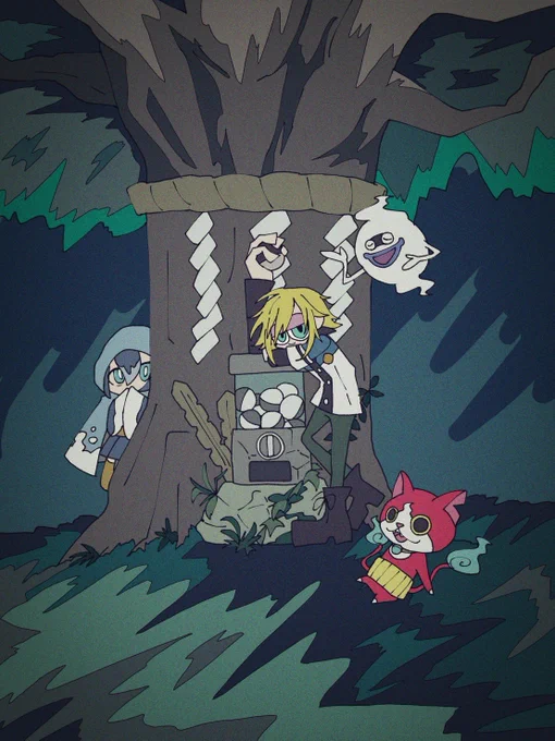 #今年も残りわずかなのでお気に入りの4枚を貼る4枚に絞れない絵がちょーーーっと上手くなった1年でした 