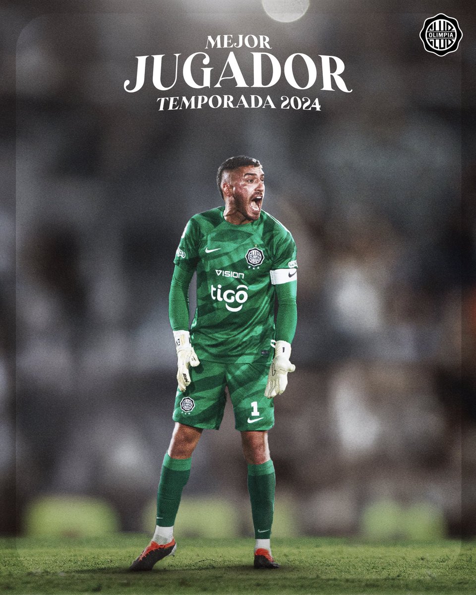 Mejor Arquero, Jugador de la Gente y...

¡𝐌𝐄𝐉𝐎𝐑 𝐉𝐔𝐆𝐀𝐃𝐎𝐑!

Gastón Hernán Olveira Echeverría es el mejor de la temporada 2024 en el fútbol paraguayo.

¡Qué año vivimos, Tonga!

💪🏻🤍🖤🤍