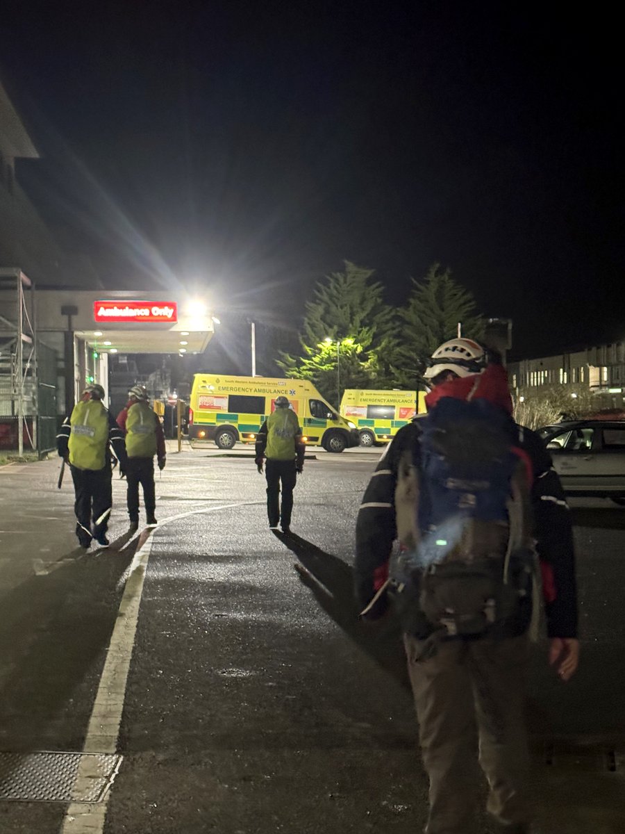 CALL OUT

Truro - 06/12/24

We were requested by <a href="/DC_Police/">Devon & Cornwall Police</a> to assist with the search for a high-risk missing person in the Truro area.

More info - westcornwallsar.co.uk/call-out/searc…