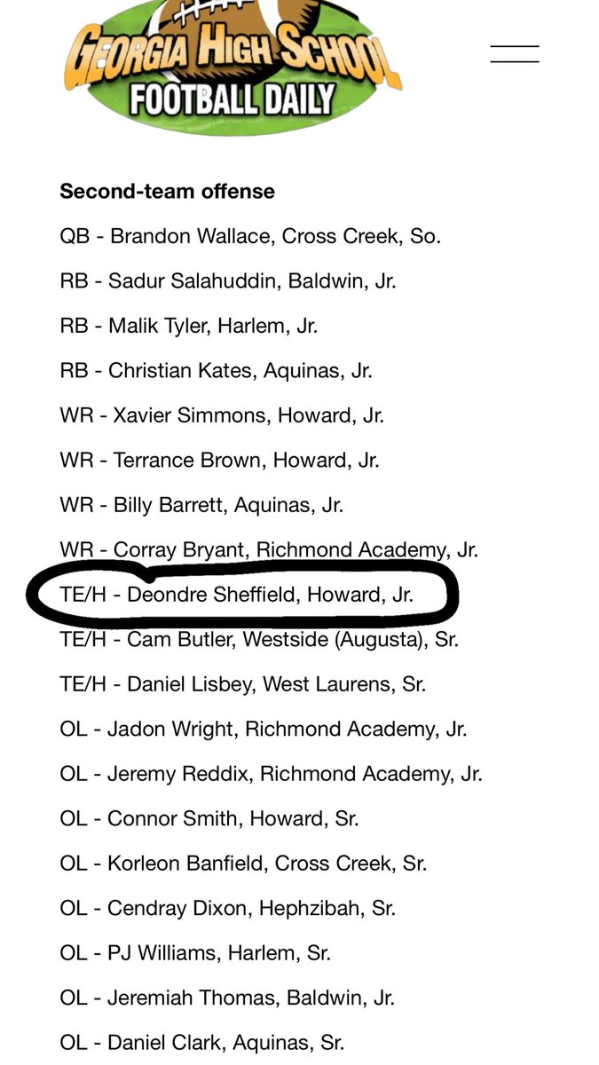 Second-team offense, first-team next year! #AGTG🙏 <a href="/HHSHuskiesFB/">Howard High School Huskies Football</a>
