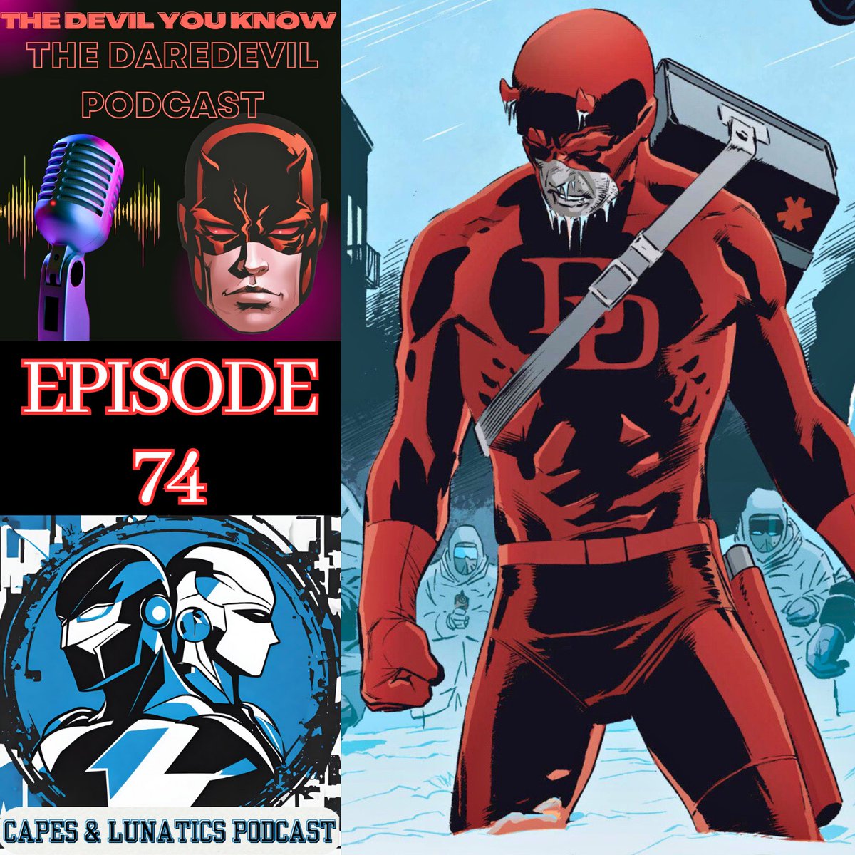 DaredevilPod's tweet image. The Devil You Know Episode #74

Phil and Lilith review #Daredevil: Dark Nights #1-#3 featuring Daredevil in one of the worst blizzards to ever hit New York City.

🍎 Apple Podcasts: tinyurl.com/548pvfmt

🎧 Spotify: tinyurl.com/bdh5w4p7

▶️ YouTube: tinyurl.com/44cmenx5