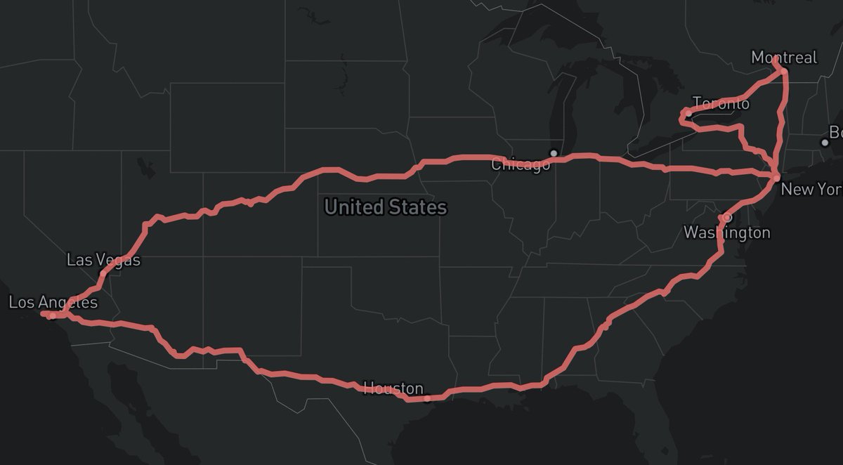 BLKMDL3's tweet image. Just got back from an 8,100 mile, 25 state Cross Country road trip with my @Cybertruck- here is my review + thoughts.
First off, FSD was mindblowing on these long highway drives. I made it from LA to NYC with 1,000 miles between disengagements. It’s wild how great it’s gotten…