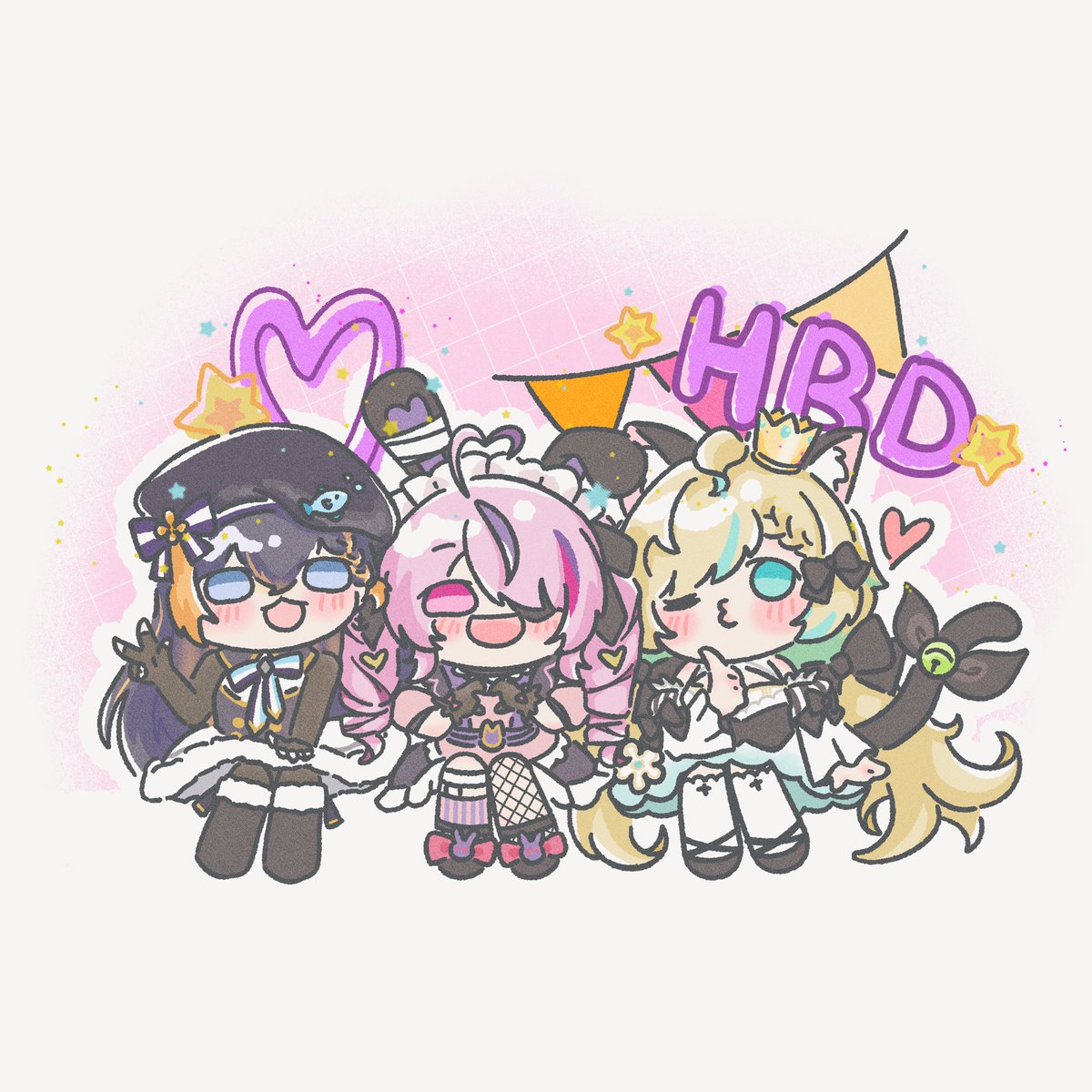 Tsubaki_www's tweet photo. Happy December Birthdays โจ๐๐๐โจ
#MariringDay2024 #MariArtte #petoBDAY2024 #PetraArt #Millieday2024 #DrawMillie https://t.co/xWCJLKthfv