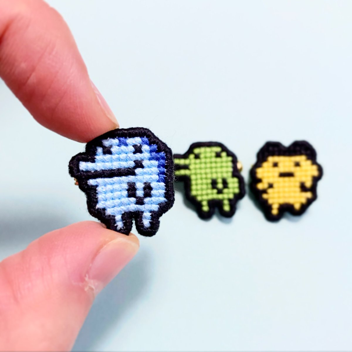 まめっちくちぱっちぎんじろっち！ サイズは2×2cmでめっちゃ可愛い