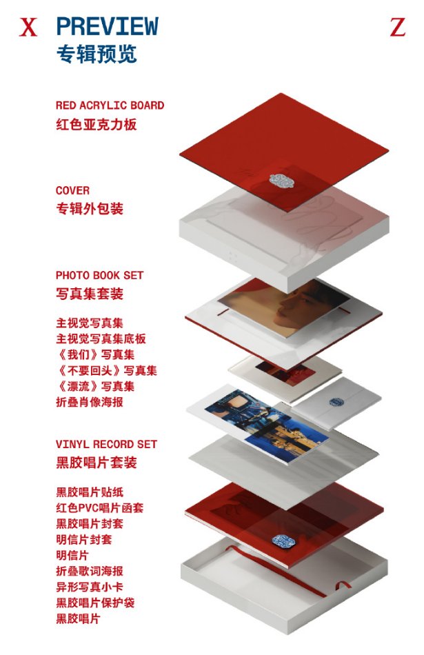 肖战アルバム　超豪華LPセット 肖战首张实体黑胶《我们》XIAO ZHAN WM the 1st album LP vinyl