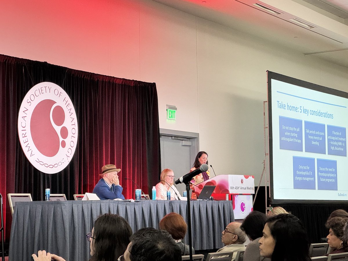 Mandy Lauw (@mandynlauw) on Twitter photo Full room for #thrombosis & #hormones ; 5 key messages by <a href="/MiddeldorpS/">Saskia Middeldorp</a> on role of #anticoagulation and #thrombophilia. Unfortunately due to planning competing sessions on classical #hematology by <a href="/ASH_hematology/">ASH</a> could not see contributions by <a href="/Clotmaster/">Joseph Shatzel</a> and <a href="/leslieskeith/">Leslie Skeith</a> Full room for #thrombosis & #hormones ; 5 key messages by <a href="/MiddeldorpS/">Saskia Middeldorp</a> on role of #anticoagulation and #thrombophilia. Unfortunately due to planning competing sessions on classical #hematology by <a href="/ASH_hematology/">ASH</a> could not see contributions by <a href="/Clotmaster/">Joseph Shatzel</a> and <a href="/leslieskeith/">Leslie Skeith</a>