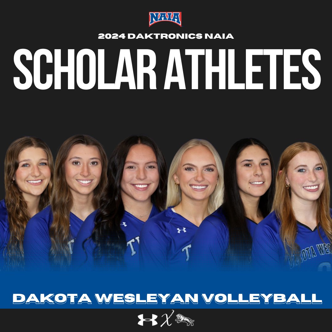 Congrats to our 6 NAIA Scholar Athletes!!