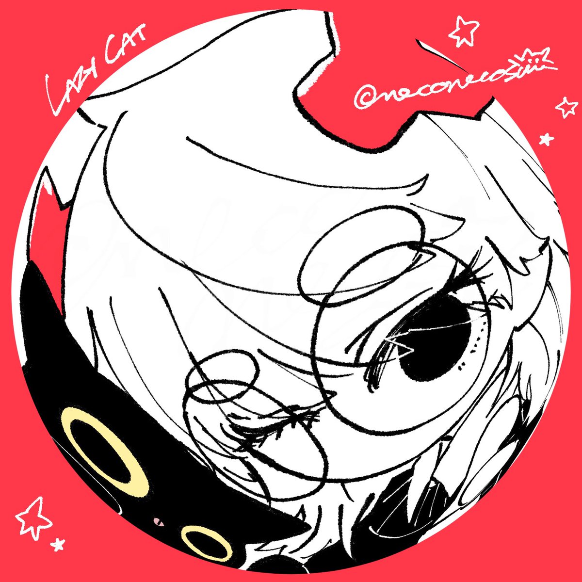 neconecosuii's tweet image. lazycat
 #Eve家 #OffScript