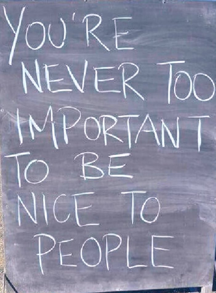 Five unforgettable rules for a life well lived:

1. Take time for your family.
2. Take time for your friends.
3. Embrace today.
4. Be nice to people.
5. Slow down to go fast.

#mindset #Gratitude