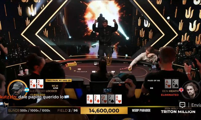 Papo salió campeón de póker, le dieron12 millones de dólares y encima le gano a un ingles 🐐🐐🐐🐐🐐
El Argentino que menos doma en el exterior 🚬🚬