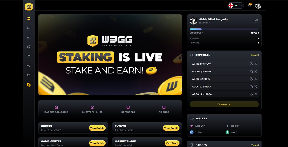 peachesss_x's tweet image. I just minted my 1st SBT and I am now a W3KeyHOLDER!
Use my limited referral code:

1.W3GG-3RZ0yV7P
2.W3GG-OjW2h6ev
3.W3GG-YrAfs0IW
4.W3GG-sCpTNcGH
5.W3GG-MrsH0hGu

#minturw3key 
@YieldGuild
@w3ggofficial 
#YGGGAPS8