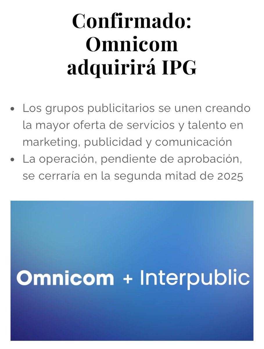 La próxima vez que tenga reu con las agencias creativas de mis cuentas les diré : “Ahora nos pertenecen”