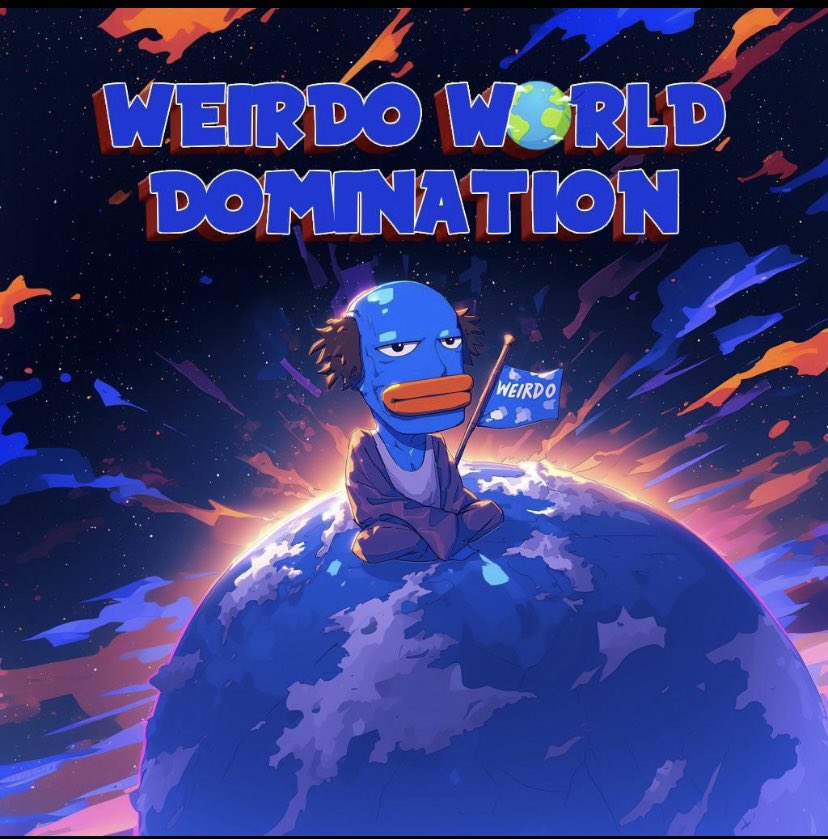 Sparknoi's tweet photo. @weirdoBase @coinbase @base @jessepollak Embrace your inner $Weirdo !! https://t.co/JYrZSfU26o