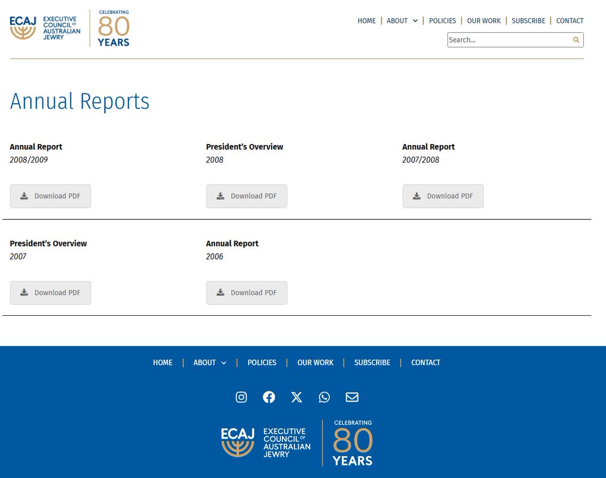 FetchStep's tweet photo. Labor PM Albanese has given over $50 Million to the Executive Council of Australian Jewry (ECAJ) in 12 months . I checked to see what they had spent that money on .
Last Annual report was 2009 .
Why is there no Accountability for the $50m spent.
#Transparency #OneTermLabor https://t.co/30PgYamL5s
