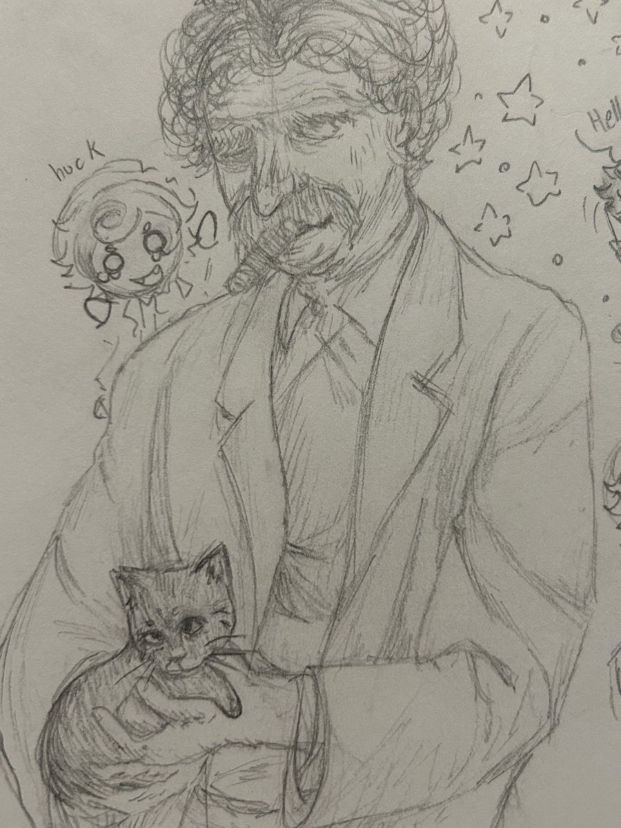 Locaseas's tweet photo. Art of the day 
Hehehe I love mark Twain #MarkTwain #markbsd #bsd #tomandhuck https://t.co/ZphBrOHHh9
