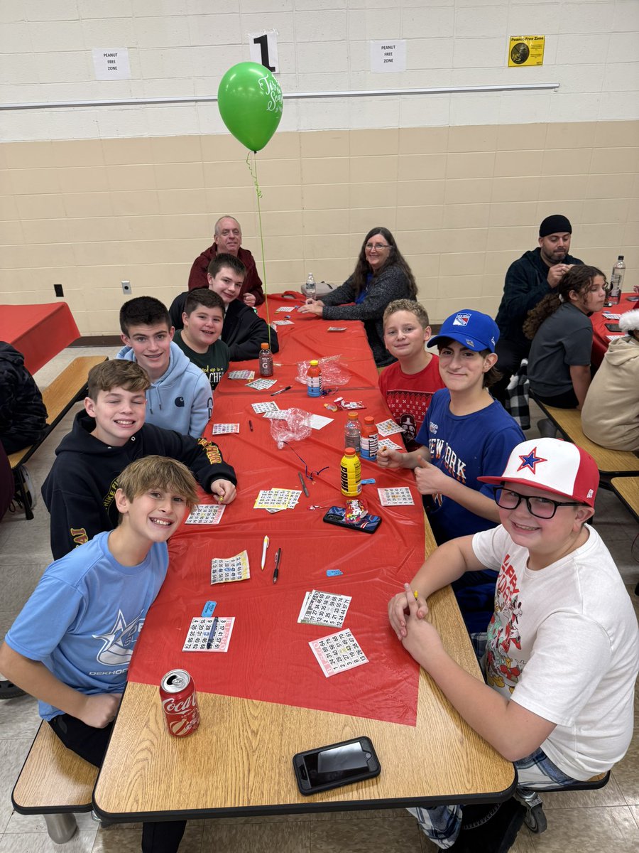 Bingo night was a huge success here <a href="/WestBabylon_JHS/">WBJHS</a>.