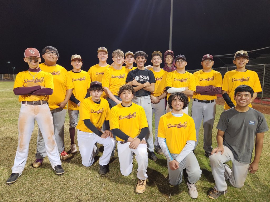WinslowBaseball's tweet photo. This passed weekend we got to join in on the fun at the Show Goes On Tournament! Thank you @STFHSBaseball for having us and getting out of the cold weather. We had a great time getting reps in! https://t.co/WfhISF1BqP