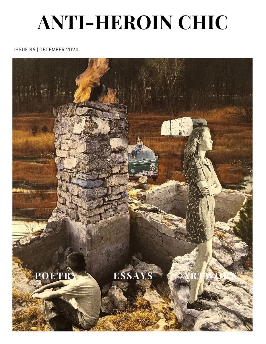 Heroin_Chic_Mag's tweet image. Our latest offering, friends. To our contributors, thank you for adding to the world a little more heart and soul and tenderness, and to our little garden, these precious and enduring and aching words. May they reach those who need them most.