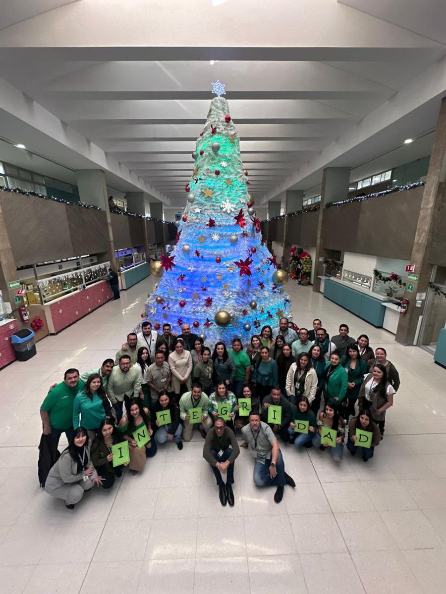 imssjalcontigo's tweet photo. En el marco del 9 de diciembre, Día Internacional Contra la Corrupción ✋🏻 el #IMSSJalisco se viste de verde ✅ para promover la transparencia, la integridad y el compromiso ético en el actuar institucional.
#IntegridadIMSS https://t.co/rJ9lj0gNV0