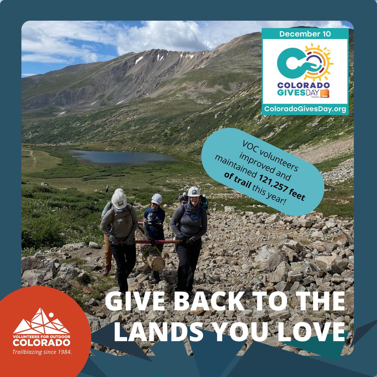 Volunteers for Outdoor Colorado (VOC) tweet media